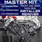 For Ford 6.0L 6.4L Front & Rear Crankshaft Seal Wear Ring Installer Remover Set
