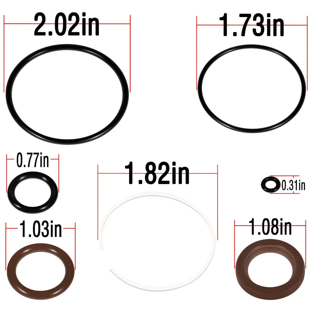 For Volvo Penta Trim Cylinder Ram Rebuild Kit SX DPS -M 3857471 3857470 FSM007