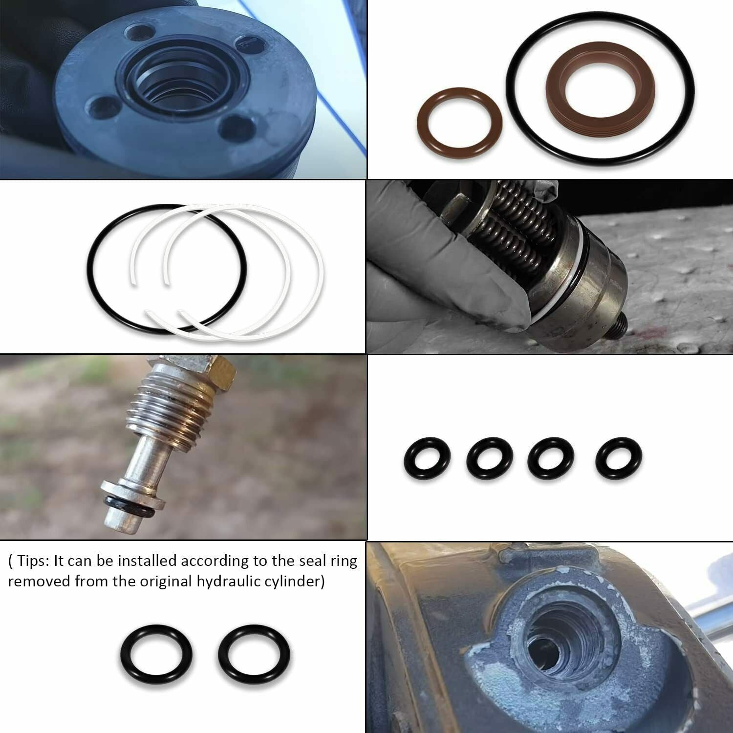 For Volvo Penta Trim Cylinder Ram Rebuild Kit SX DPS -M 3857471 3857470 FSM007