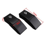 2pcs Locking Hood Look Catch Latches Kit for Jeep Wrangler JK JKU 2007-2018