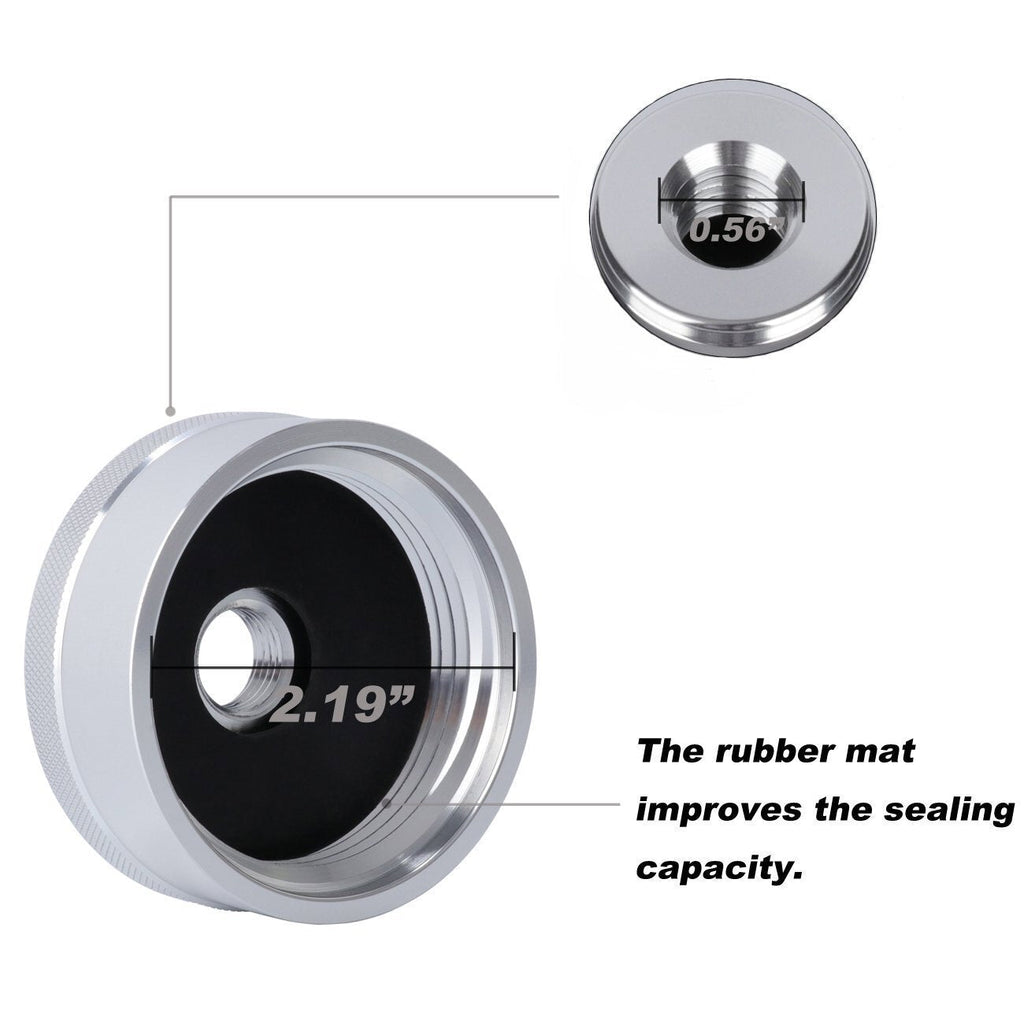 Extended Run Fuel Gas Cap For Honda Generator EU2000i EU1000i Fits 1/4"NPT Line