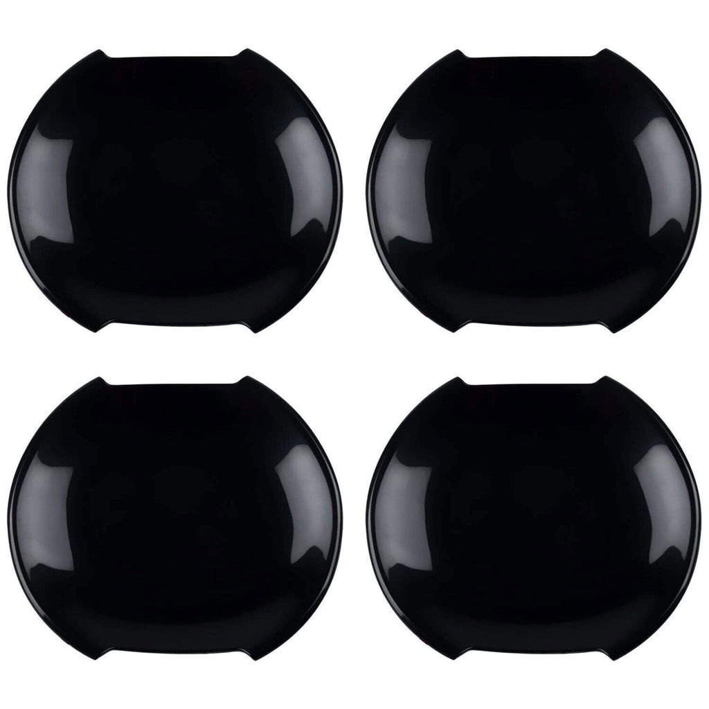 4Pcs Black ABS Door Handle Bowl Frame Cover Trim for Jeep Renegade 2015-2022