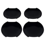 4Pcs Black ABS Door Handle Bowl Frame Cover Trim for Jeep Renegade 2015-2022