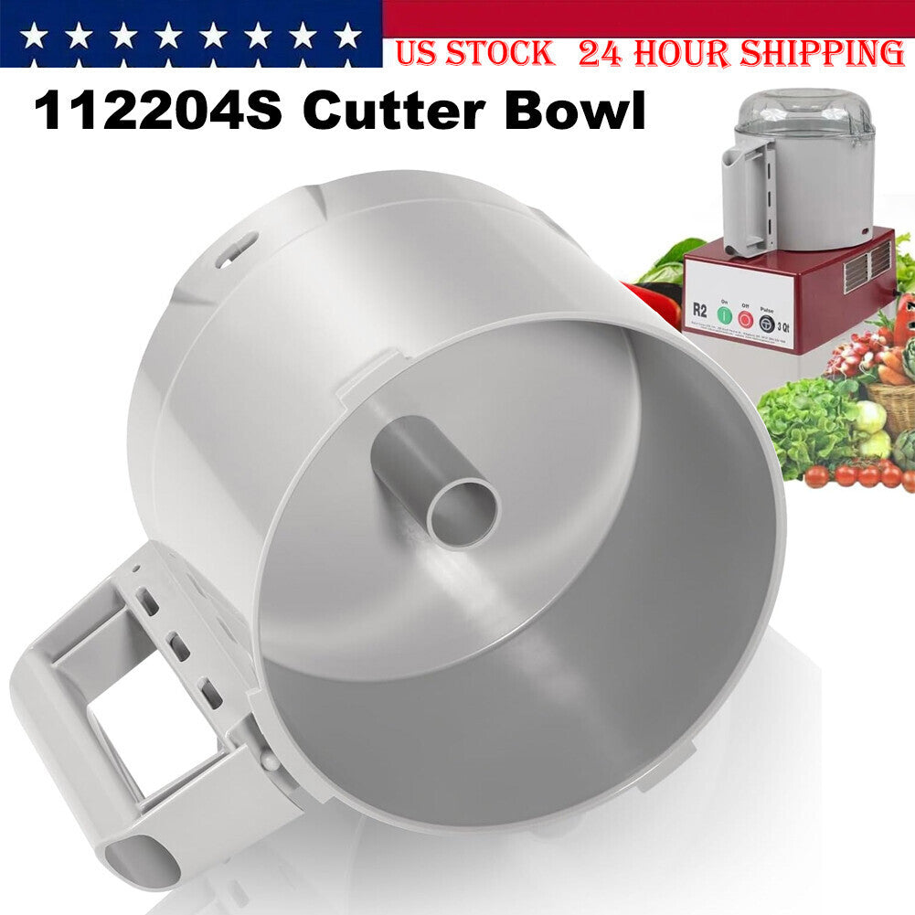 for Robot Coupe 112204S R2 R2B R2N R2 Dice Food Processor Cutter Bowl 3 Quart