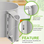 for Robot Coupe 112204S R2 R2B R2N R2 Dice Food Processor Cutter Bowl 3 Quart
