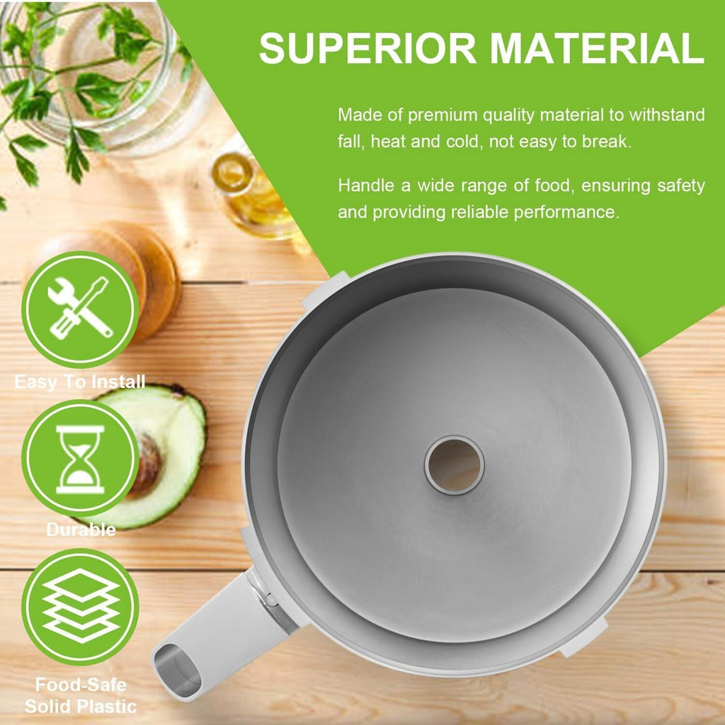for Robot Coupe 112204S R2 R2B R2N R2 Dice Food Processor Cutter Bowl 3 Quart