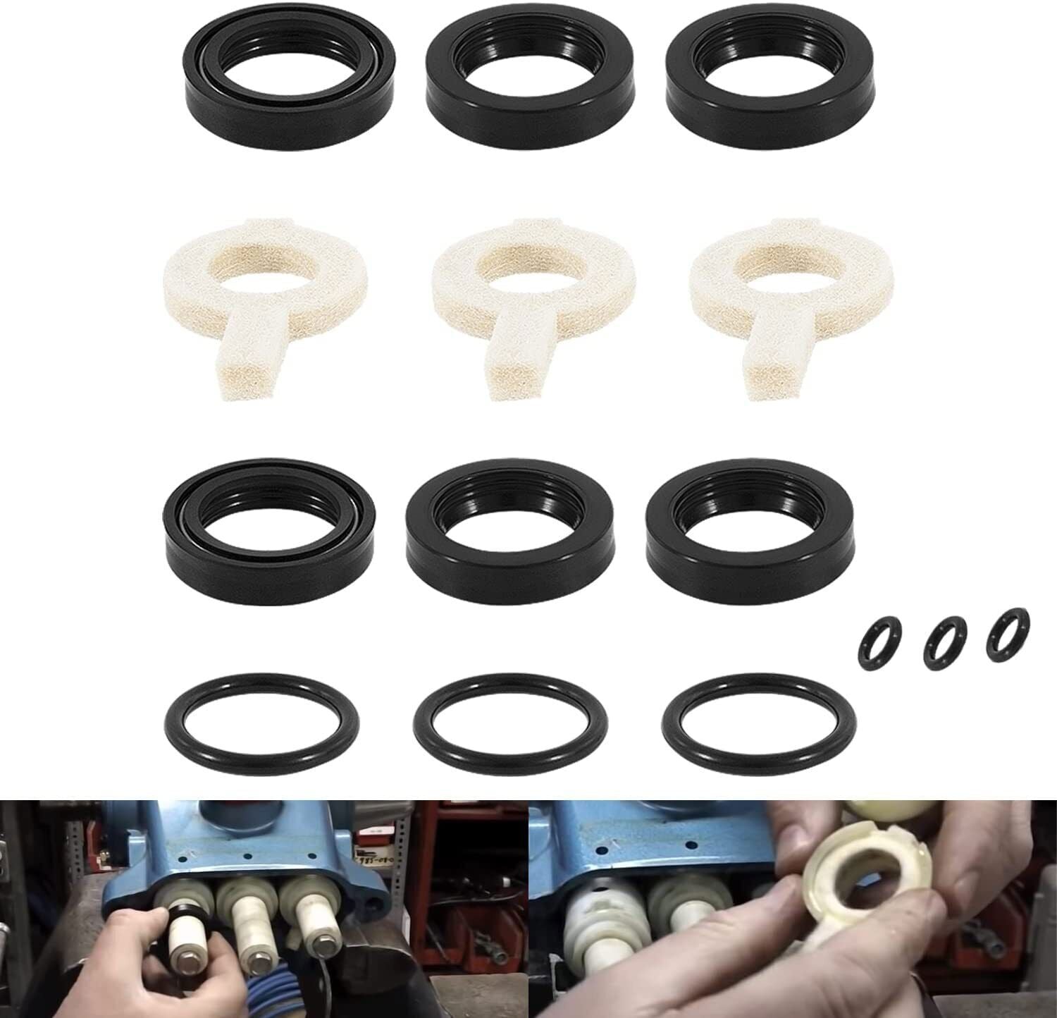 30623 Seal Kit for Cat Pump Models 30 31 34 35 310 310S 310W 340 340S 340W 350