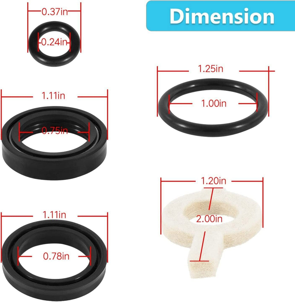 30623 Seal Kit for Cat Pump Models 30 31 34 35 310 310S 310W 340 340S 340W 350