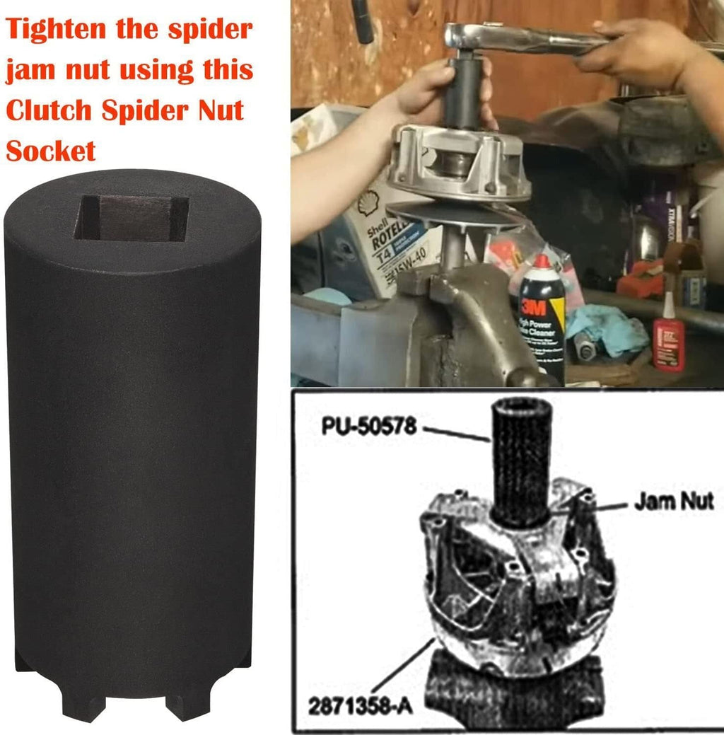 For 2014-2020 Polaris RZR 1000 XP 4 S EPS Clutch Spider Nut Socket Tool