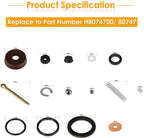 Seal Replacement Repair Rebuild Kit for Ton WS Floor Jack Hein Werner 1-1/2