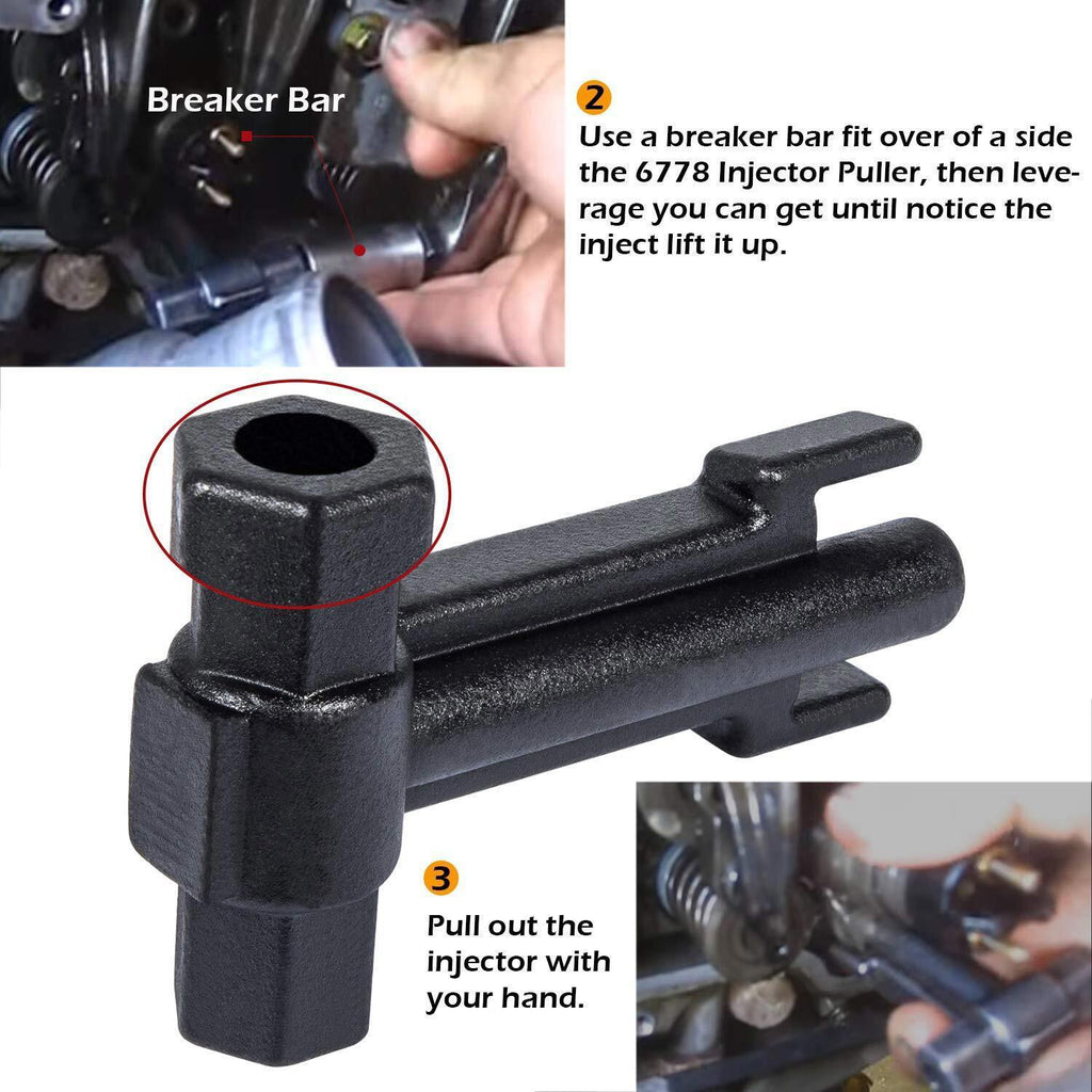 6778 Injector Puller for 6.6L Engine GM Duramax 2001-2004 Kent Moore J-44639