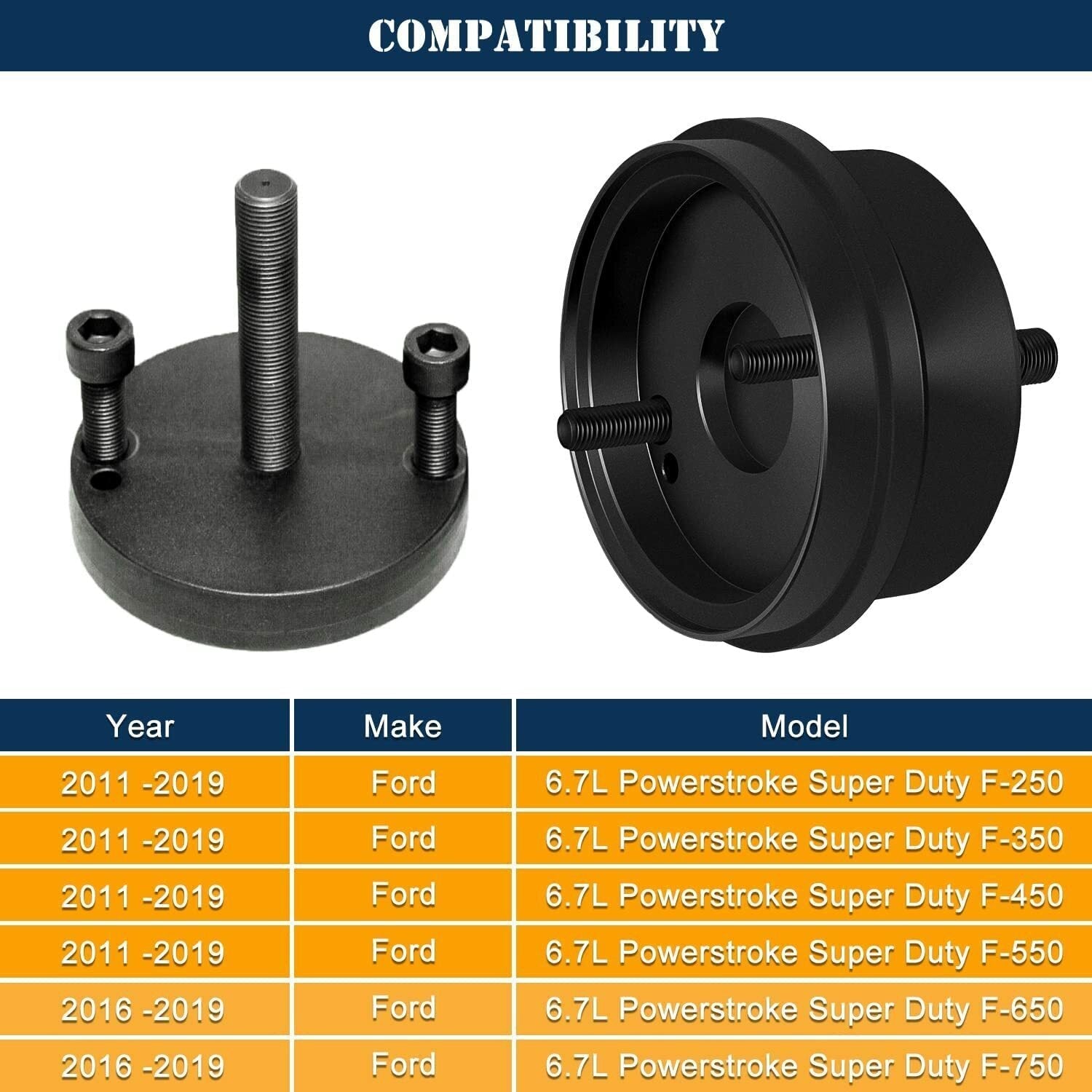 303-1514 Rear Crankshaft Seal Installer Alt ST-138 for Ford 6.7L Powerstroke