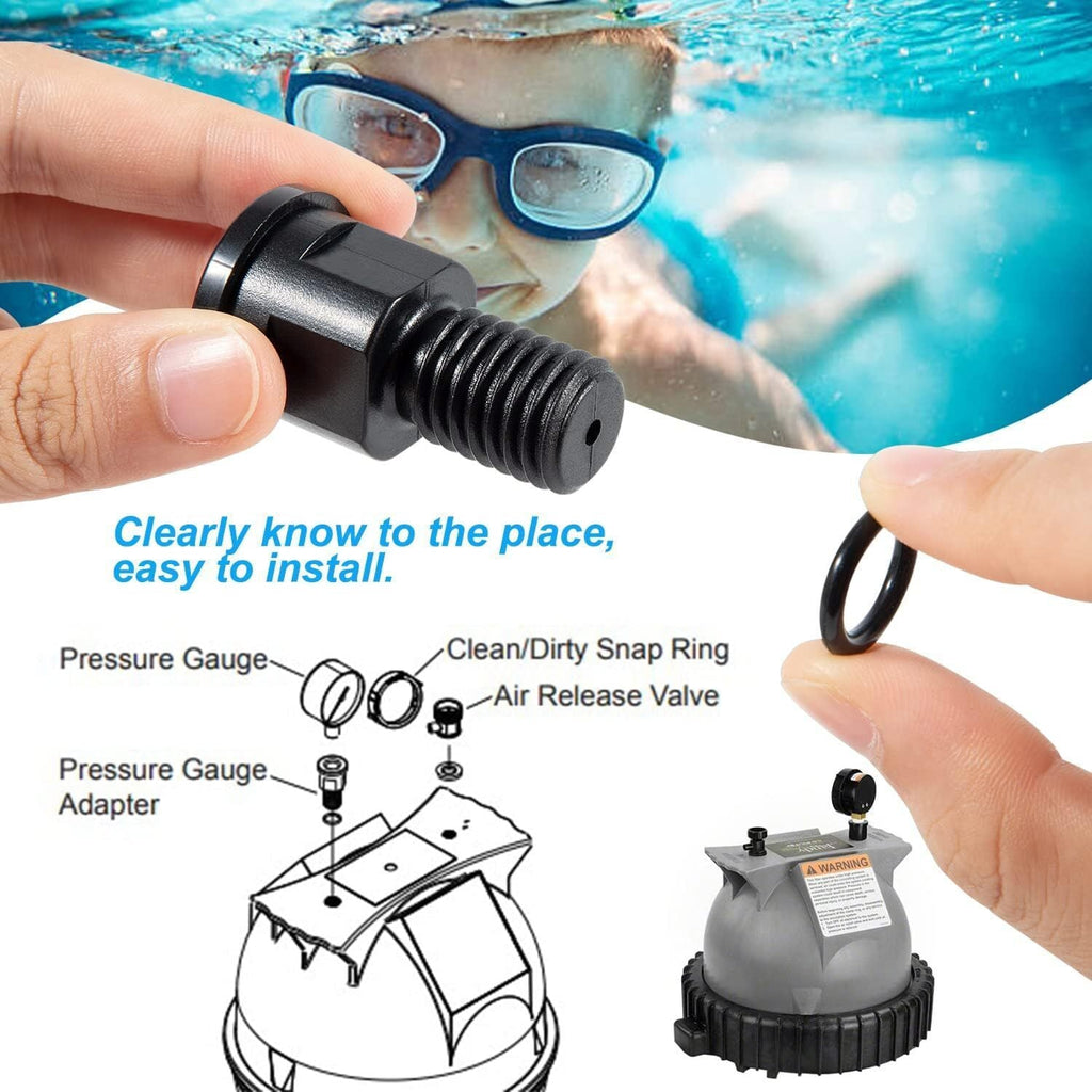R0557100 Pressure Gauge Adapter For Jandy Zodiac CJ CS Series Filter CJ250 CS250