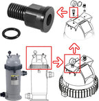 R0557100 Pressure Gauge Adapter For Jandy Zodiac CJ CS Series Filter CJ250 CS250