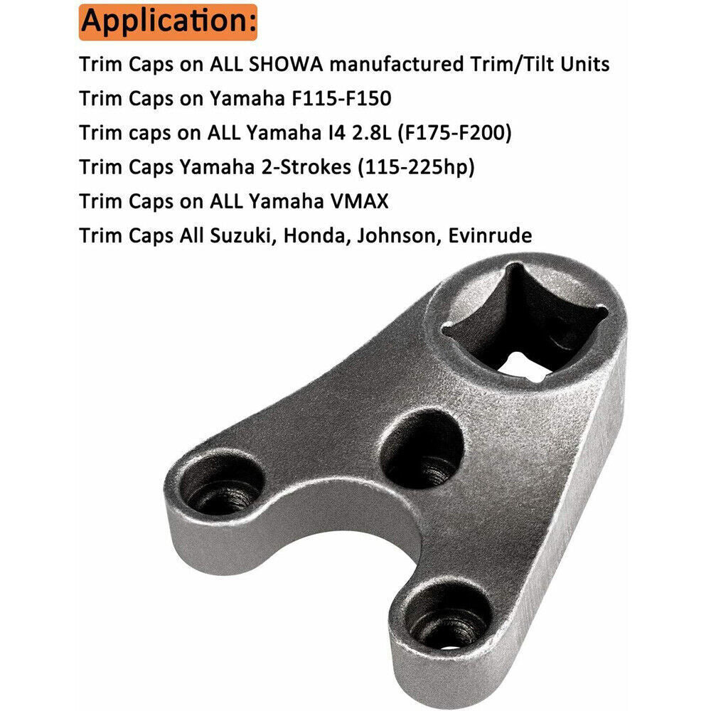 115225FS Seal Kit & Trim/Tilt Pin Wrench MT0006-32mm x 4mm For Yamaha
