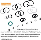 115225FS Seal Kit & Trim/Tilt Pin Wrench MT0006-32mm x 4mm For Yamaha