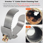 For Sewer Auger Drain Cleaner 3" Ridgid Style 52822 T-232 H-D "C" Double Cutter