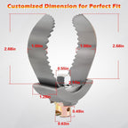 For Sewer Auger Drain Cleaner 3" Ridgid Style 52822 T-232 H-D "C" Double Cutter