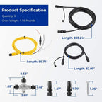 for Garmin NMEA 2000 (N2K) Basic Marine Complete Starter Kit 010-11442-00