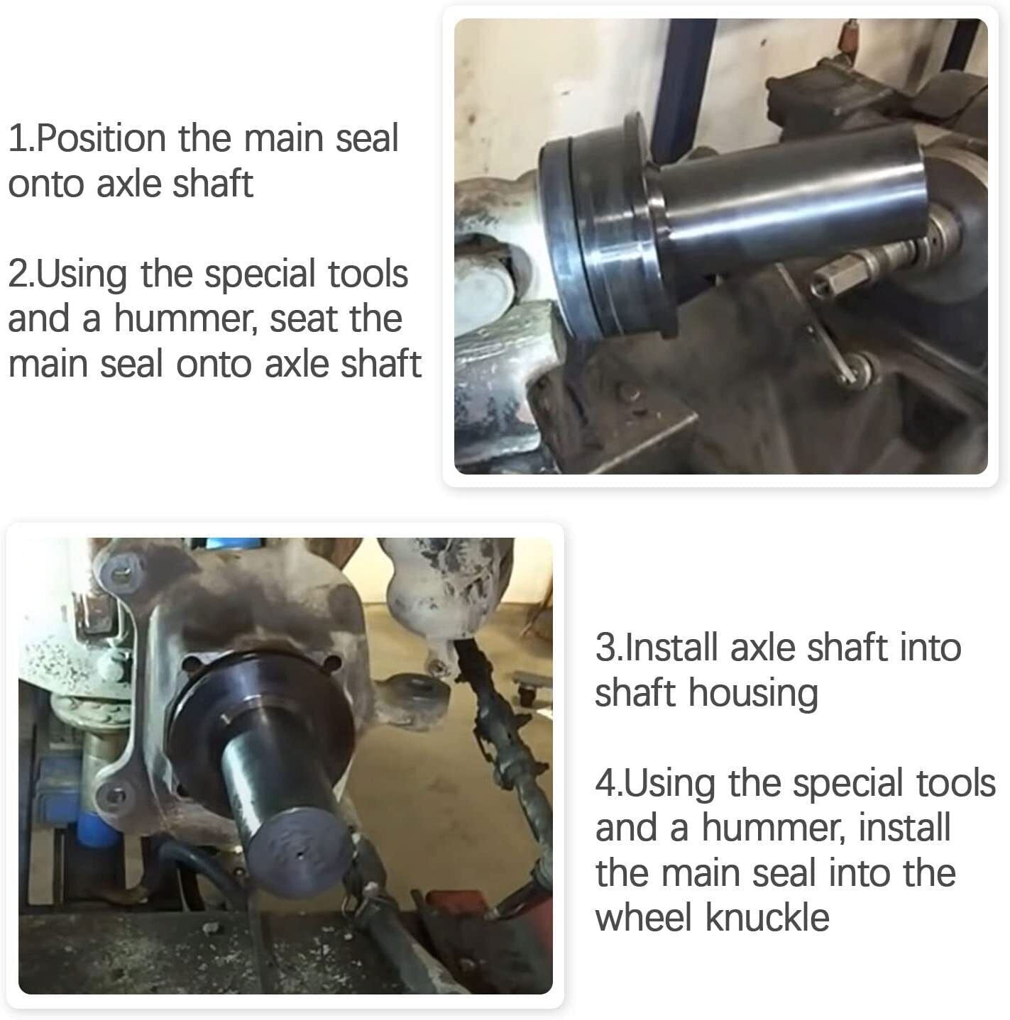 6697 Axle Shaft Vacuum Oil Seal Installer Tool For Ford 2005-2020 F-250 F-350