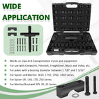 10803 Heavy-Duty Yoke Puller Semi Truck Yoke Remover Tool Kit For Meritor Volvo