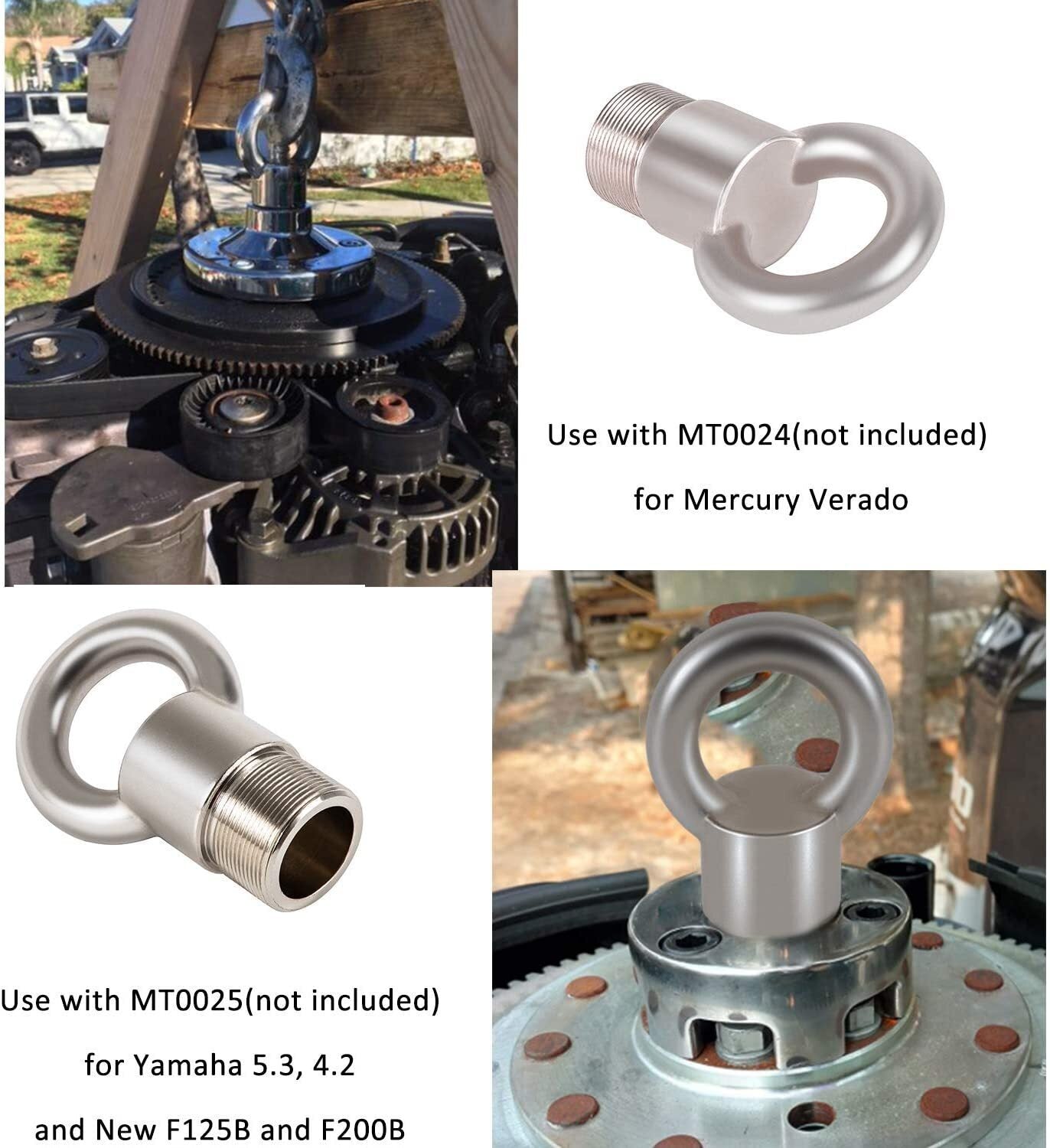 Outboards Lifting Ring Tool 91-904551 Lifting Eye MT0022 for Mercury Marine OMC