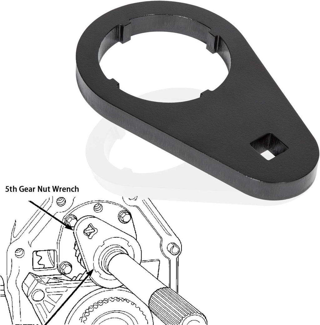 1/2" Drive Mainshaft 5th Gear Nut Wrench 6743 for GM 4x4 1994-2004 Dodge NV4500