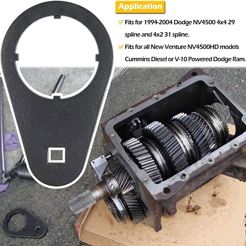 1/2" Drive Mainshaft 5th Gear Nut Wrench 6743 for GM 4x4 1994-2004 Dodge NV4500