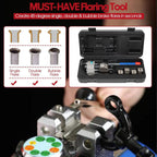 Professional Brake Line Flaring Tool 45 Degree Set-Single, Bubble, Double Flares