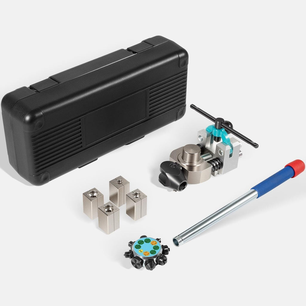 Professional Brake Line Flaring Tool 45 Degree Set-Single, Bubble, Double Flares