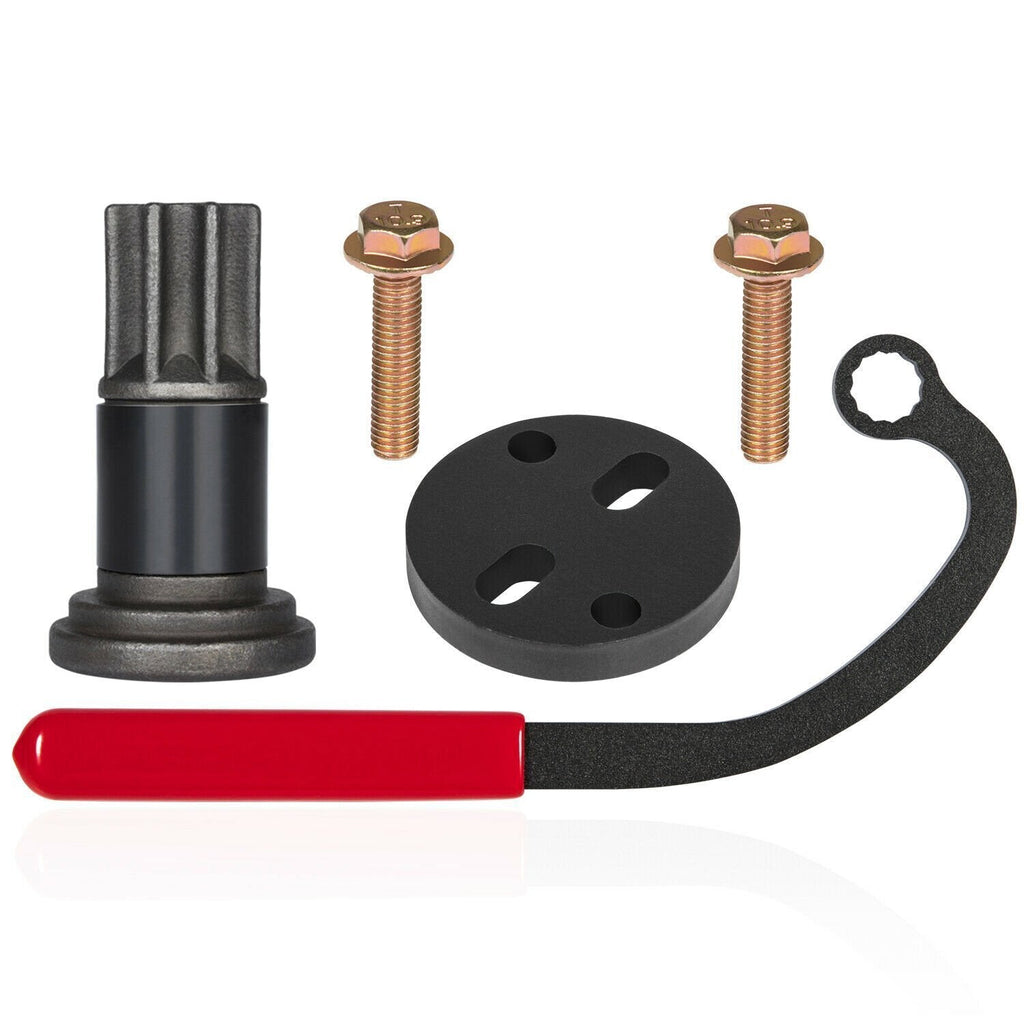 For Dodge Cummins Engine Barring Tool Injection Pump Gear Puller Lock Nut Wrench