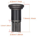 For Dodge Cummins Engine Barring Tool Injection Pump Gear Puller Lock Nut Wrench