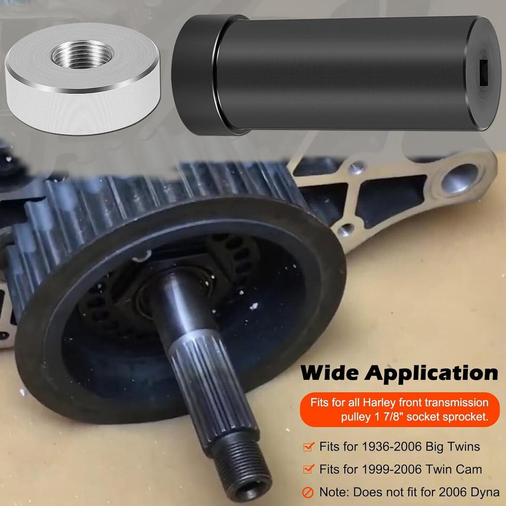 1 7/8 Main Shaft Sprocket Pulley Socket Tool for Harley-Davidson 1936-2006