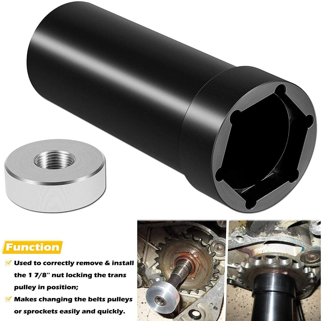 1 7/8 Main Shaft Sprocket Pulley Socket Tool for Harley-Davidson 1936-2006