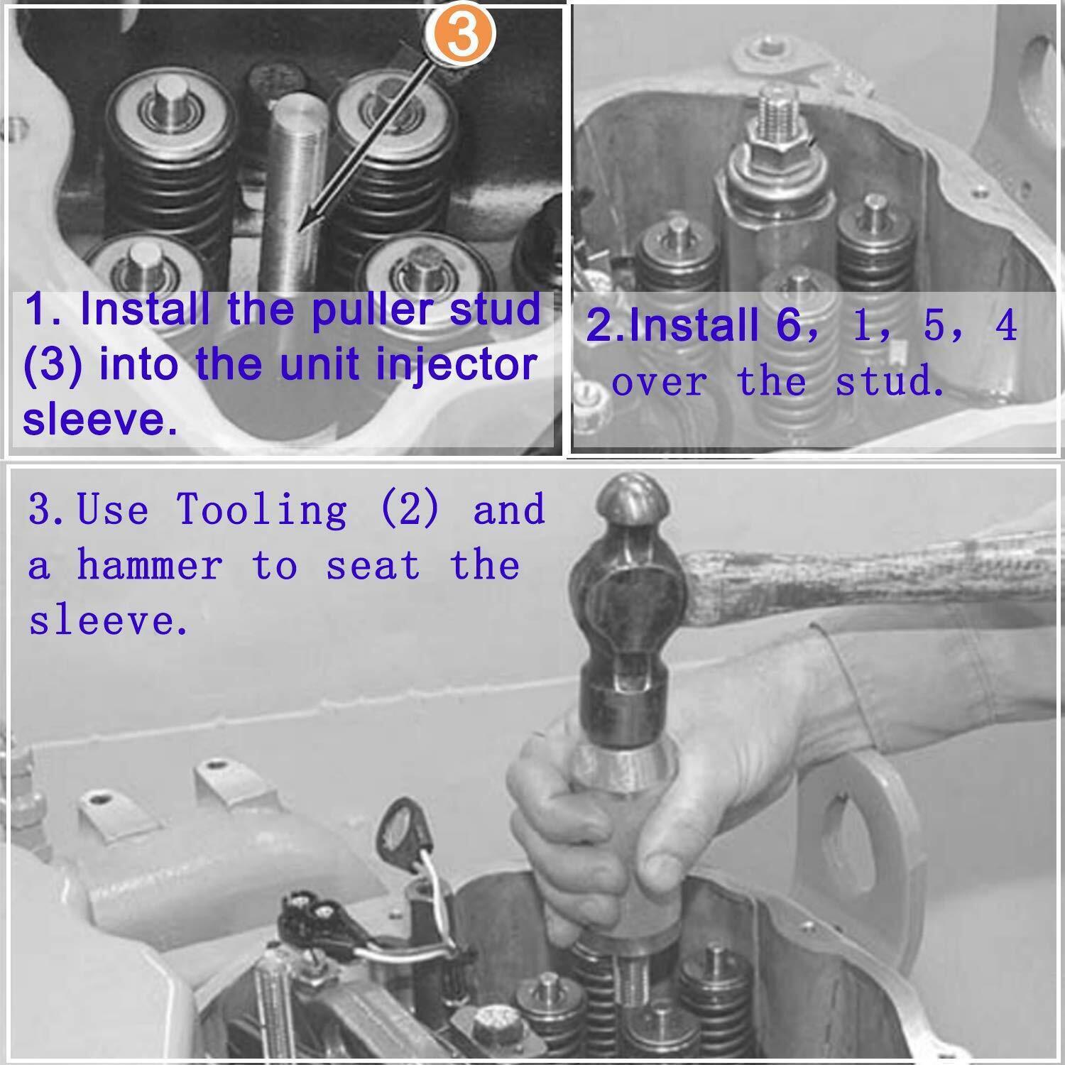 J-42083 Automatic Engine Timing Pin For CAT 3200, 3300, C-7, C-9, C-13,C-15,C-16