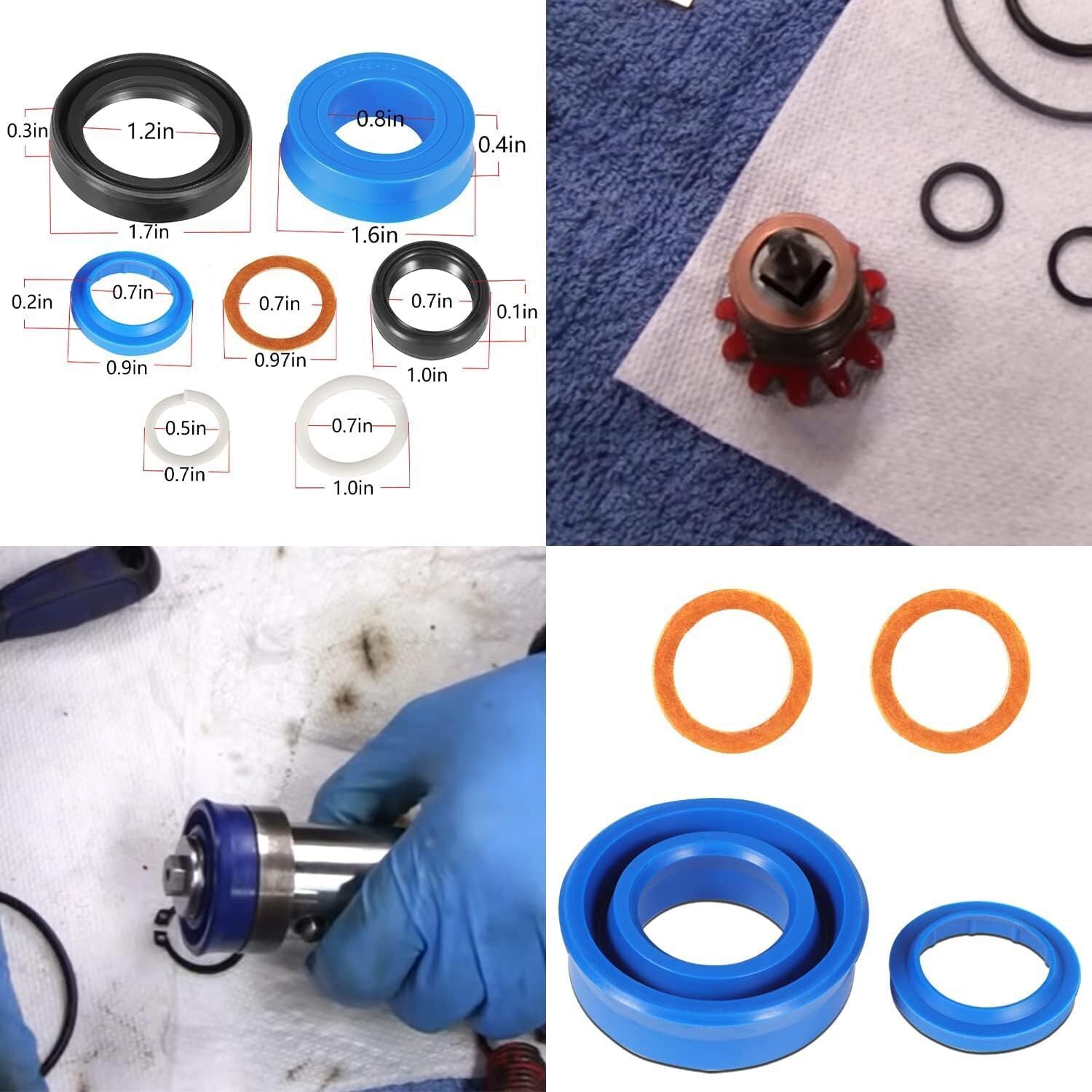 for AM200F Matco 2 Ton Floor Jack Seal Kit Repair Kit 2150 2015 328.12000 TM200F
