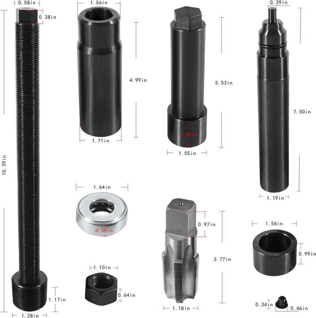 DT530E DT466E 7.3L Diesel Fuel Injector Sleeve Cup Installer Remover Tool ST-182