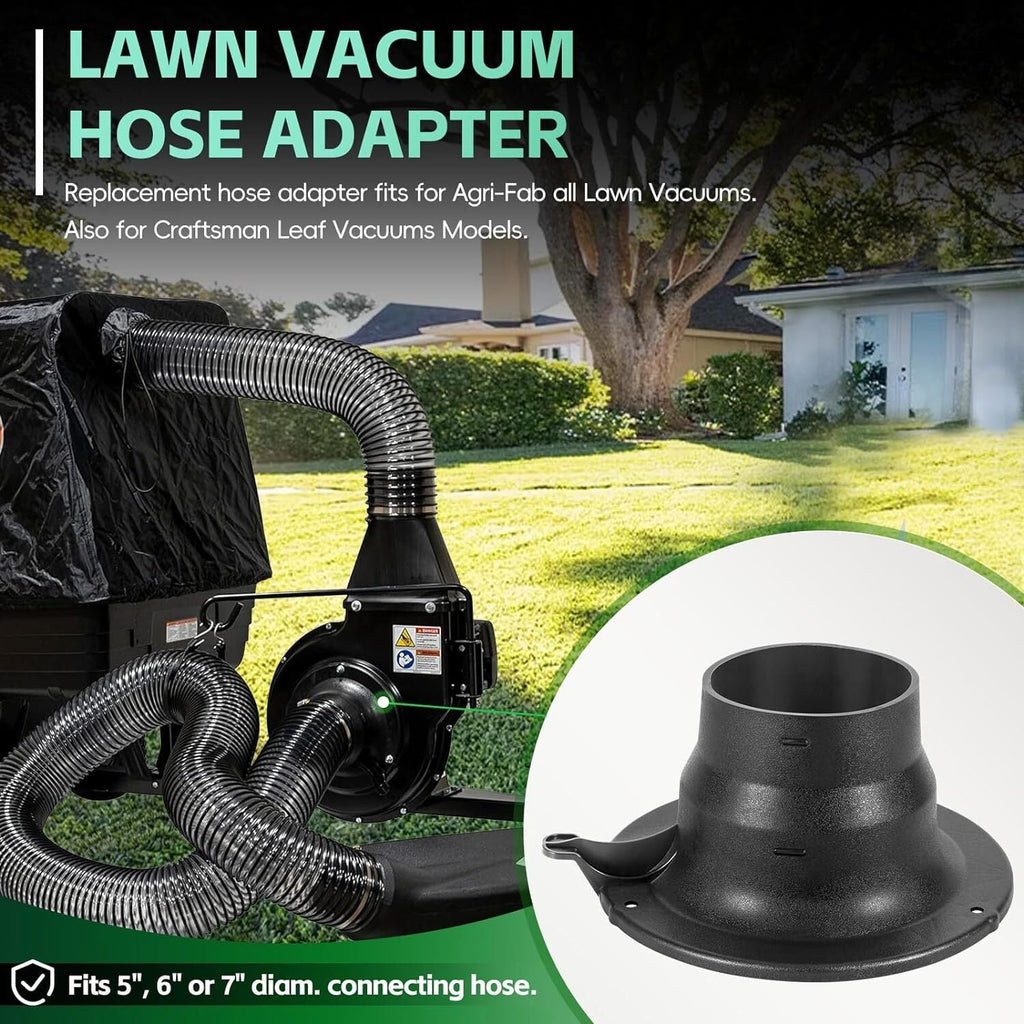 43791 Hose Adapter Lawn Vacuum Parts Hose Adapter for Agri-Fab Vacuums Cleaners