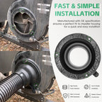 43791 Hose Adapter Lawn Vacuum Parts Hose Adapter for Agri-Fab Vacuums Cleaners