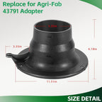 43791 Hose Adapter Lawn Vacuum Parts Hose Adapter for Agri-Fab Vacuums Cleaners