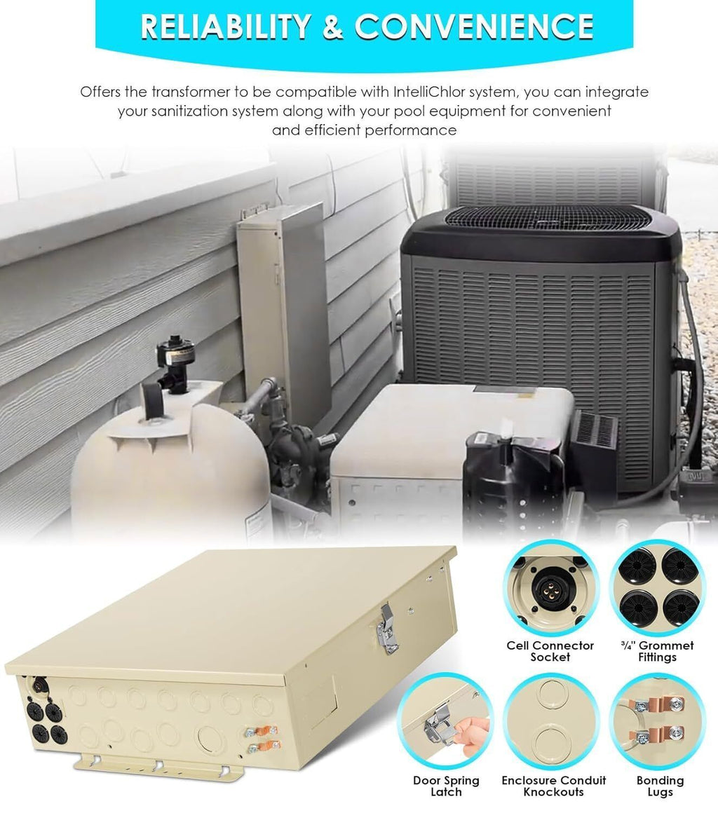 521214 Pool/Spa Power Center for IntelliChlor IC20/40/60 | 115V/230V Transformer