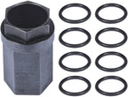 Oil Rail Ball Tube Socket Tool +O-Ring+Injector Seal Kit for 6.0L Ford 2003-2007