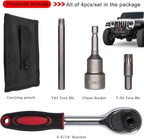 Hard Top & Door Removal Torx Set Tool For 2007-2022 Jeep Wrangler JK JKU JL JT