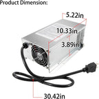 for WFCO WF-9865-AD-CB 65 Amp DC Auto Detect Deckmount Converter Charger WF-9800