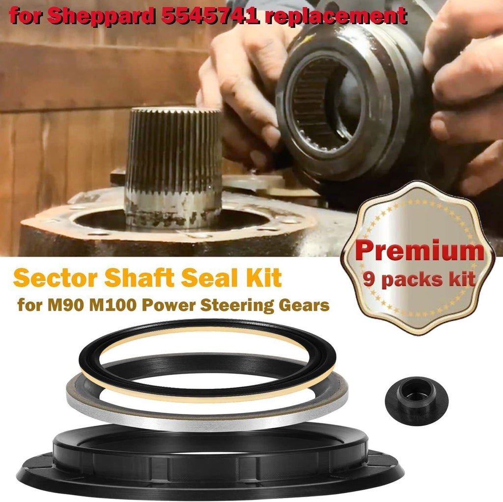 Sector Shaft Seal Kit Replace 5545741 for Sheppard M90 M100 Power Steering Gears