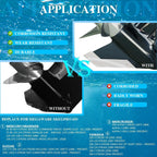 02655 Skeg Protector Fix Damaged Skeg for Mercruiser Mercury Suzuki Yamaha