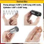 Pump Piston Plunger Kit for Harbor Freight-Costco-Arcan-Matco 3 & 3 1/4 Ton Jack
