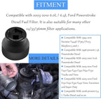 Fuel Oil Filter Socket Cap for 2003-2010 Ford 6.0L / 6.4L Powerstroke Diesel