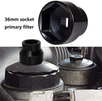 Fuel Oil Filter Socket Cap for 2003-2010 Ford 6.0L / 6.4L Powerstroke Diesel