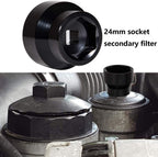 Fuel Oil Filter Socket Cap for 2003-2010 Ford 6.0L / 6.4L Powerstroke Diesel